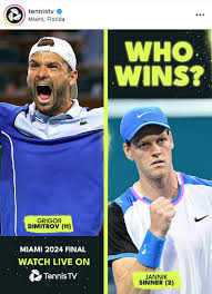 Sinner e Dimitrov: una sfida emozionante nel tennis