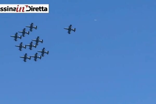 Frecce Tricolori: Spettacolo a Messina nel 2023