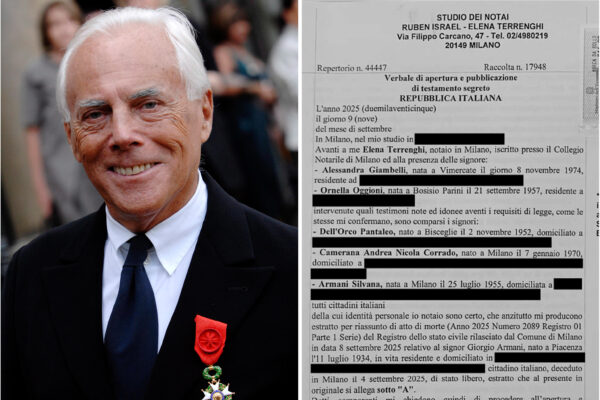 Il Testamento di Giorgio Armani: Significato e Impatto