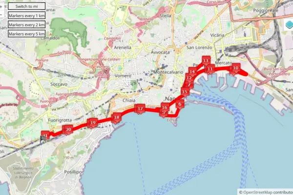 Maratona Napoli 2025: Il Grande Evento di Corsa in Arrivo