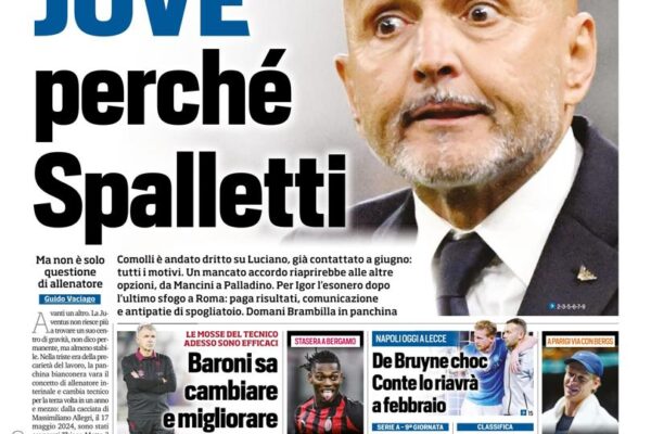 Ultime Notizie e Aggiornamenti dalla Prima Pagina di Tuttosport