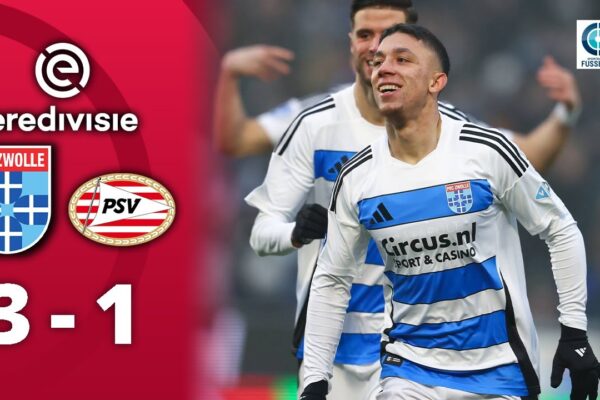 La sfida Zwolle – PSV Eindhoven: un incontro cruciale nella Eredivisie