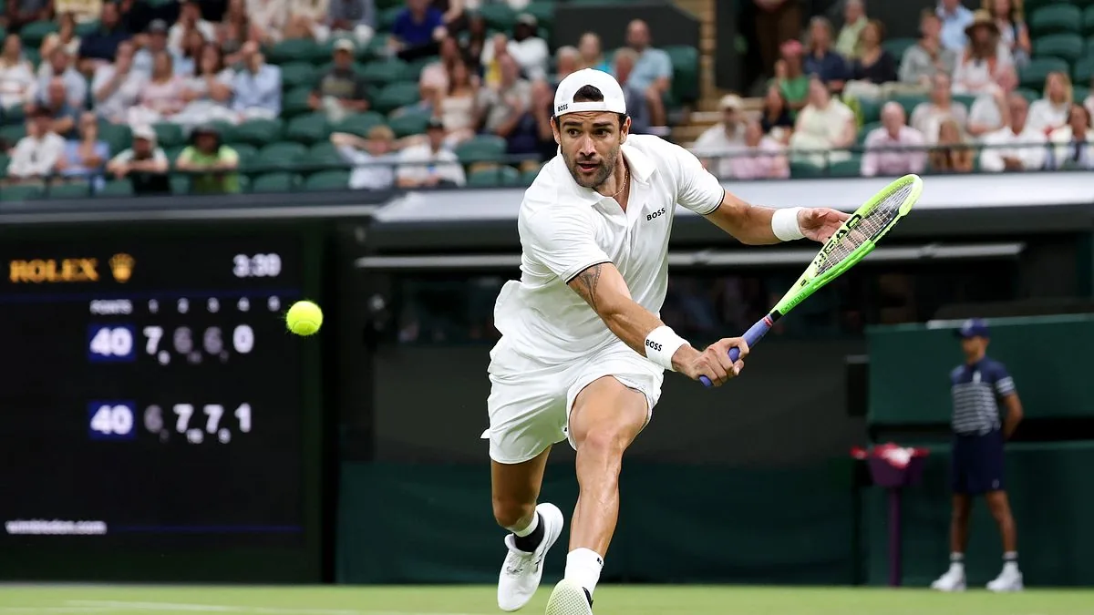 Wimbledon: Berrettini supera Wawrinka in quattro tie-break, Sonego e Paolini avanzano