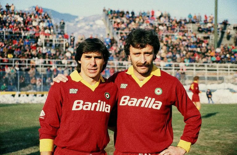 Bruno Conti con Roberto Pruzzo