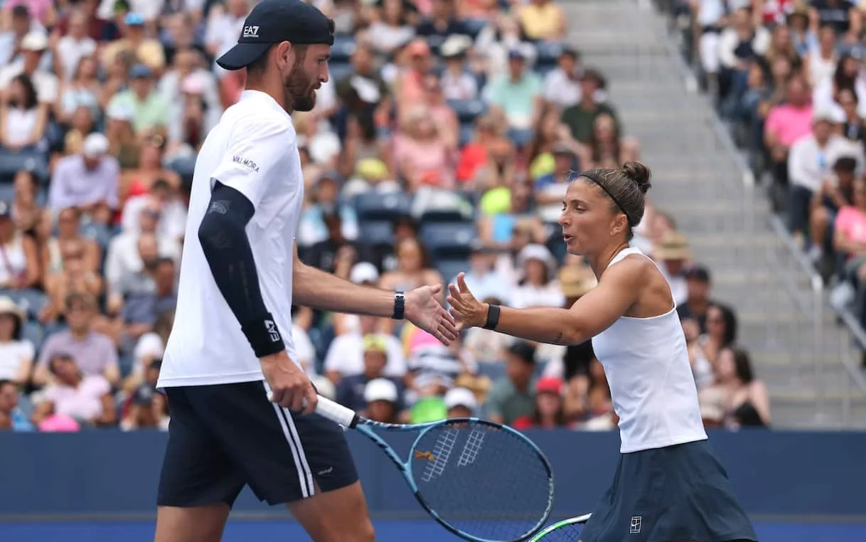 Us Open 2026: Errani e Vavassori eliminati al primo turno nel doppio misto