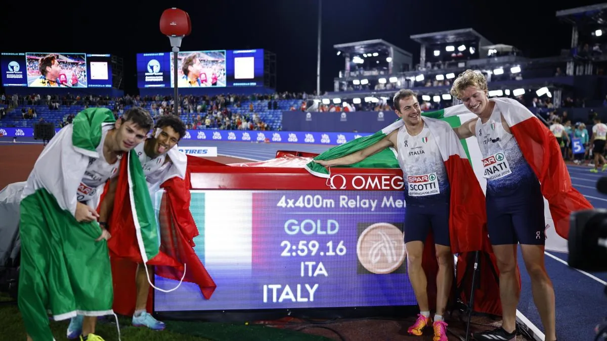 Birmingham: l’Italia domina gli Europei di atletica con ori nel lungo e nella 4×400