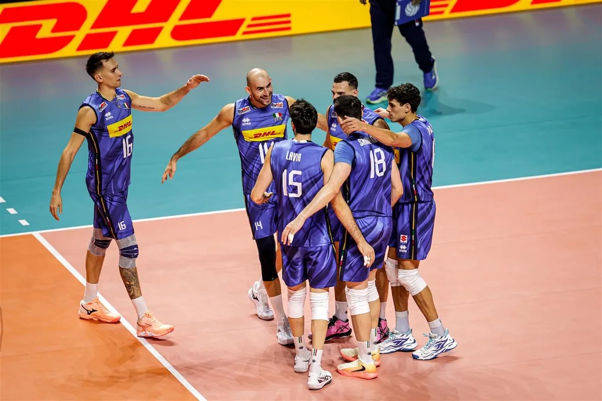 Napoli ospita la vittoria dell’Italia contro la Svezia agli Europei di pallavolo