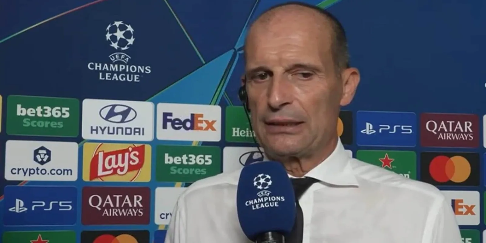 Napoli, Allegri commenta la sconfitta in Champions League e gli infortuni image 1